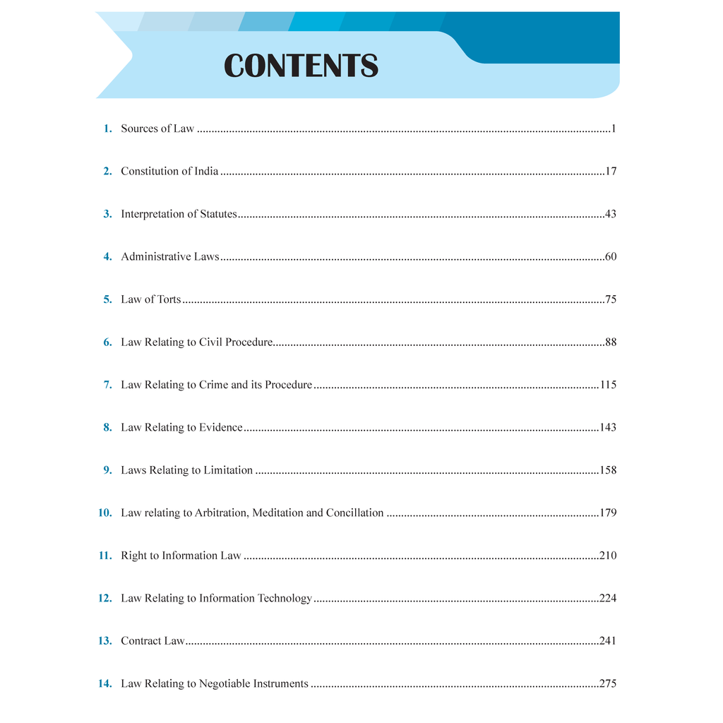 CS Executive Jurisprudence, Interpretation & General Laws Module-I Theory Books For 2025 Exam | Comprehensive Curriculum Coverage | Theoretical + Practical Questions