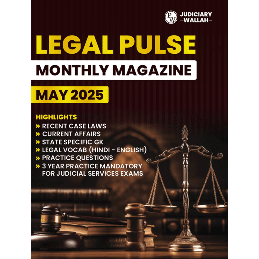 Legal Current Affairs Judiciary Magazine for May 2025