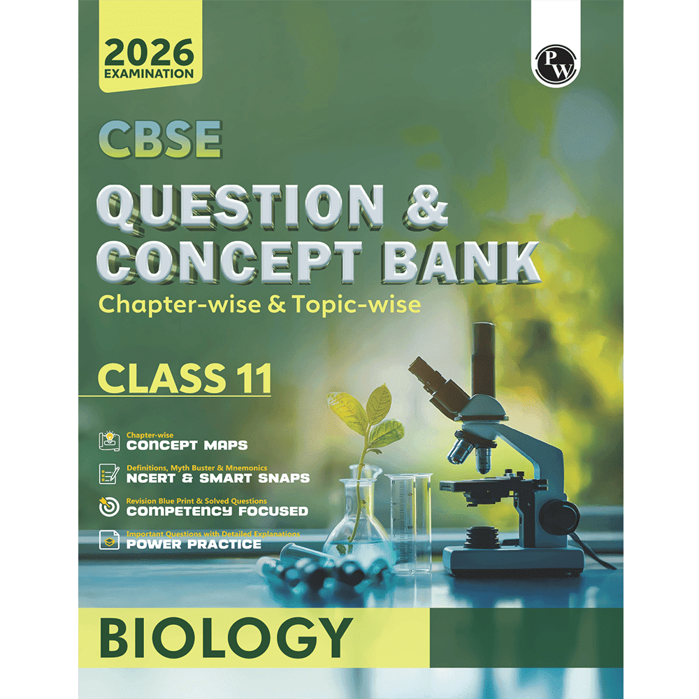 CBSE Question & Concept Bank (QCB) Class 11 Biology Chapter-wise and Topic-wise Solved Questions For 2026 Exams with Competency Based Question