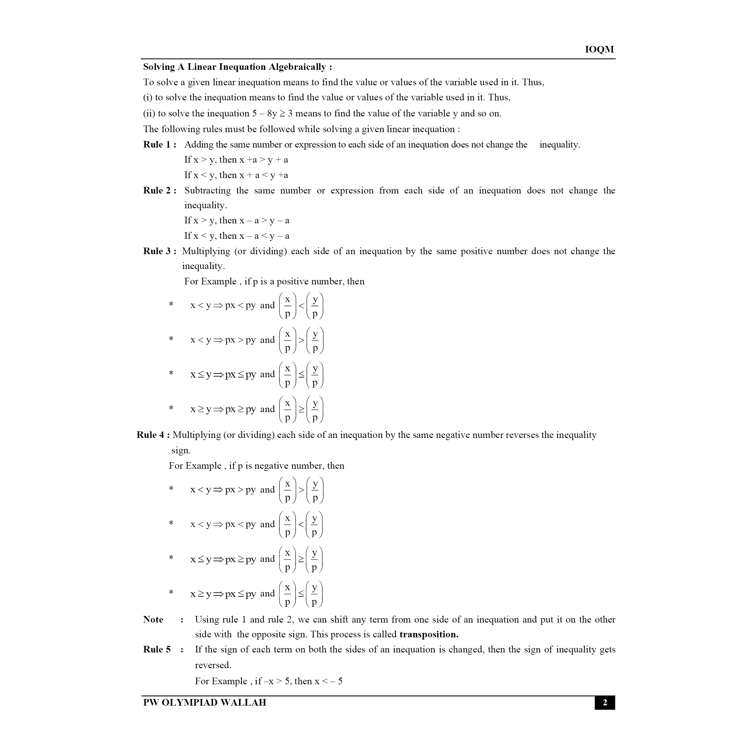 Olympiad Wallah IOQM Mastering Olympiads Mathematics Comprehensive Guide For 2025 Exams | Logical & Analytical Problem Sets | Olympiad Level Challenges Ideal For IOQM, RMO, INMO
