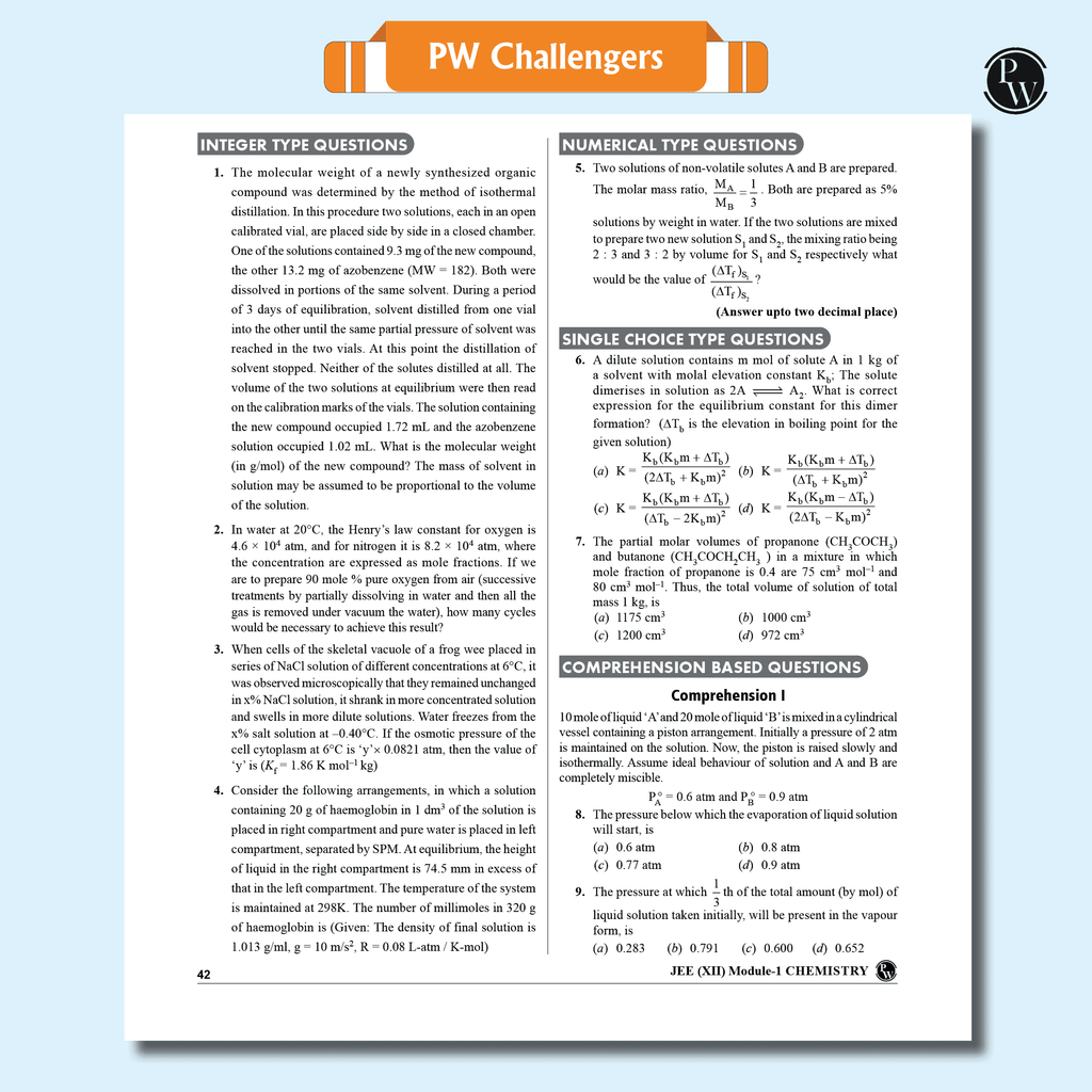 Lakshya For JEE Main & Advanced Class 12 Physics, Chemistry and Mathematics Modules with Solutions Combo Set of 15 Books For (2025 Edition)