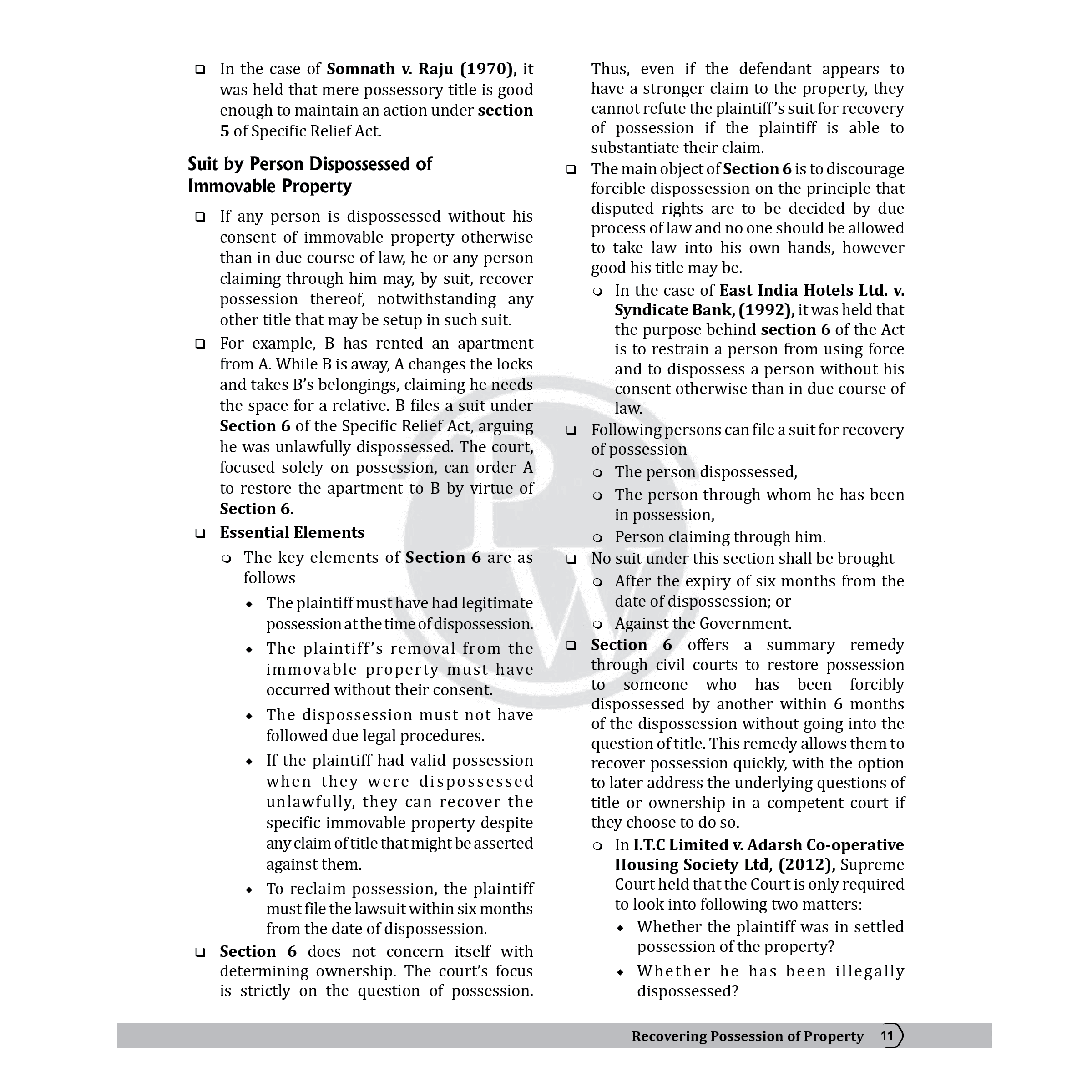 Judiciary Specific Relief Act | Complete Guide For Judicial Service Exam Prep | Case Laws, Legal Maxim, In-Depth Coverage of Key Concepts & Detailed Analysis For Aspiring Judges