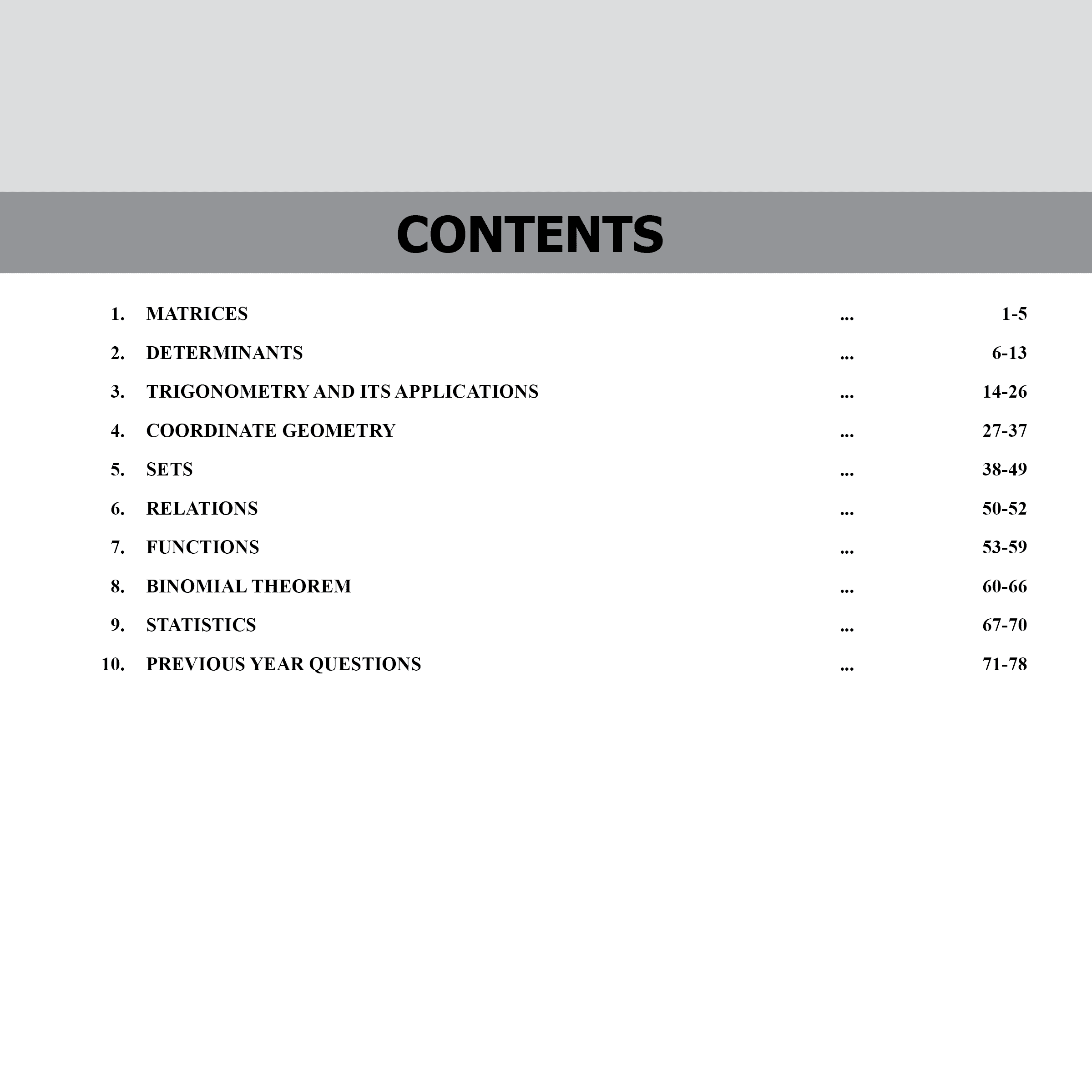 IPMAT Higher Mathematics | Topicwise Coverage | Chapterwise PYQs | 900+ Questions | 5 Sectional Tests & 5 Full Mock Tests For IPMAT & JIPMAT