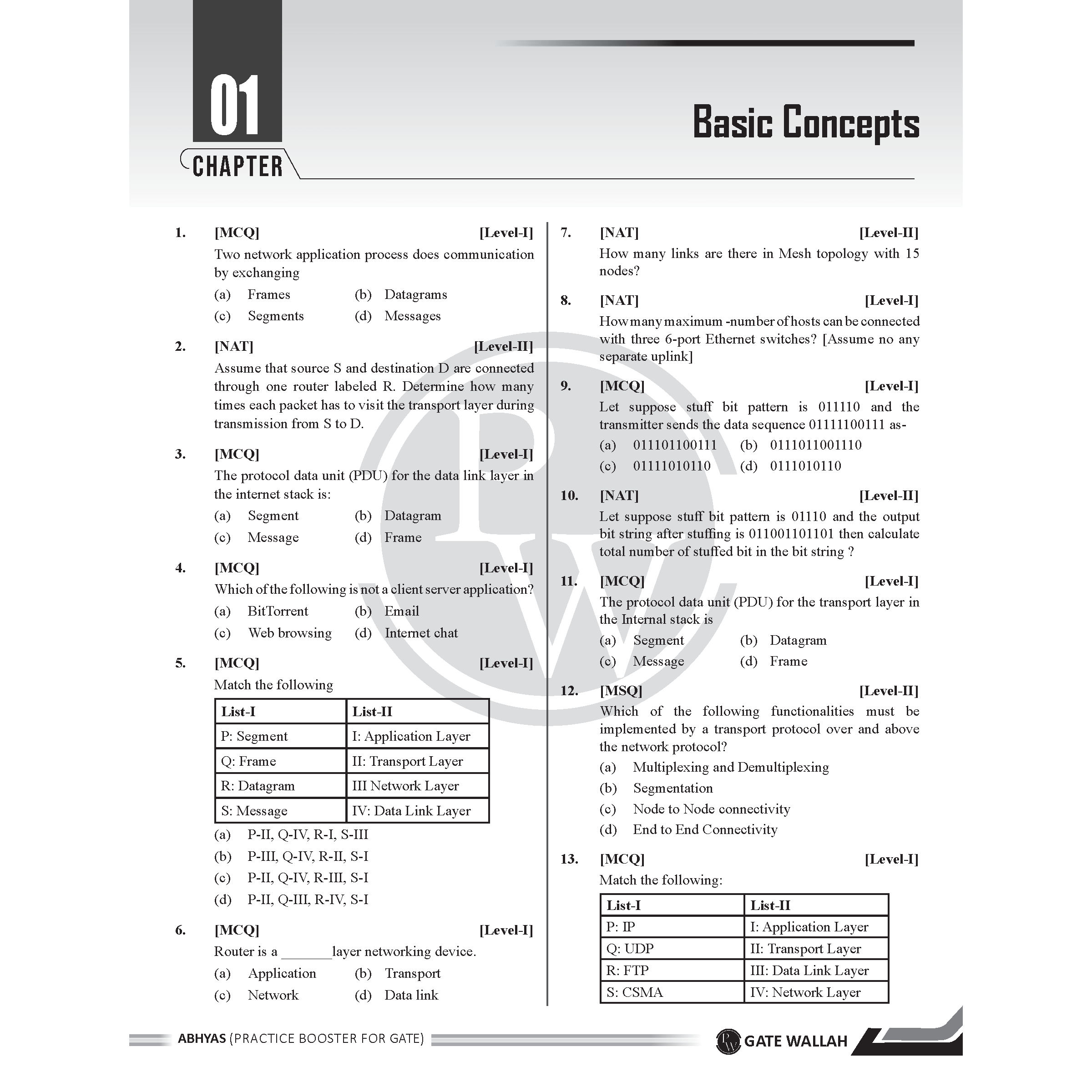 GATE & ESE Abhyas Practice Booster For Computer Science & Information Technology Vol 1 & 2 and Engineering Mathematics & General Aptitude Combo Set of 3 Books
