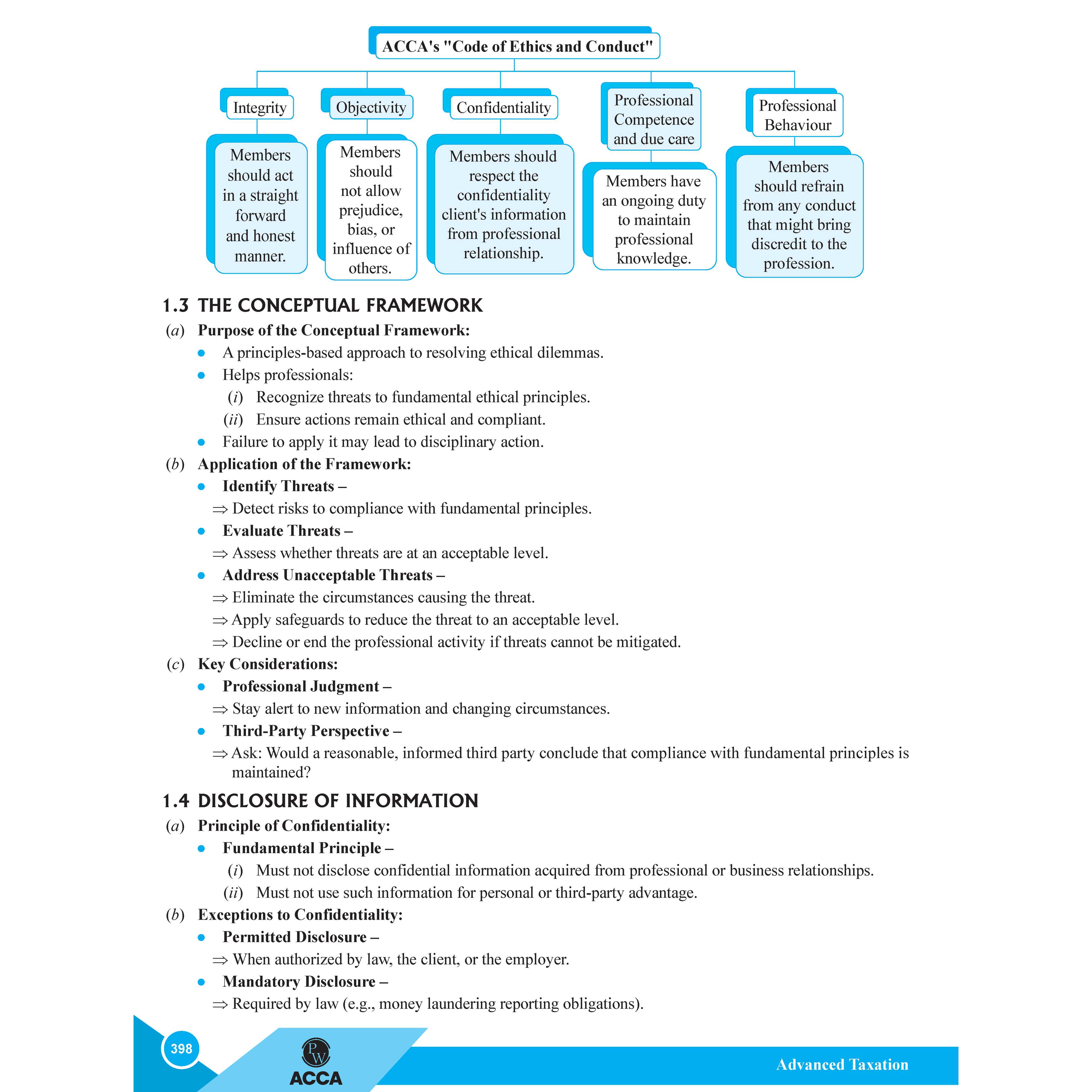 ACCA Advanced Taxation (ATX) Concept Book + Question Bank Combo Set of 2 Books