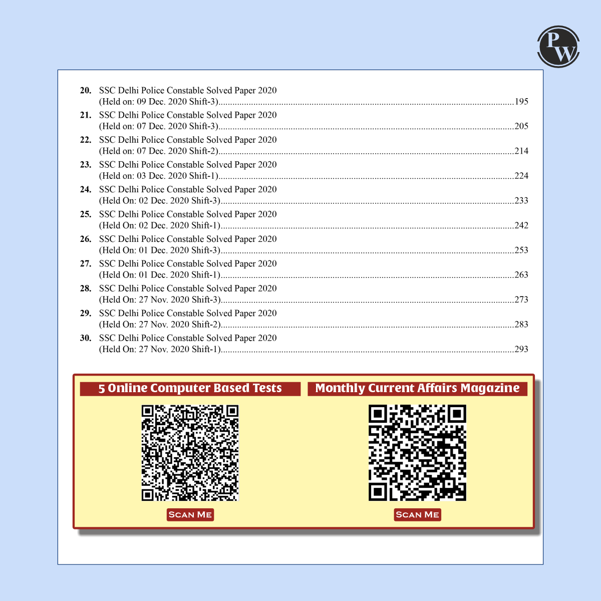 SSC Delhi Police Constable 2025-26 Exam 30 Past Year Solved Paper (2023 & 2020) | 3000+ PYQs with Detailed Solutions | 5 Online Practice Tests English Edition