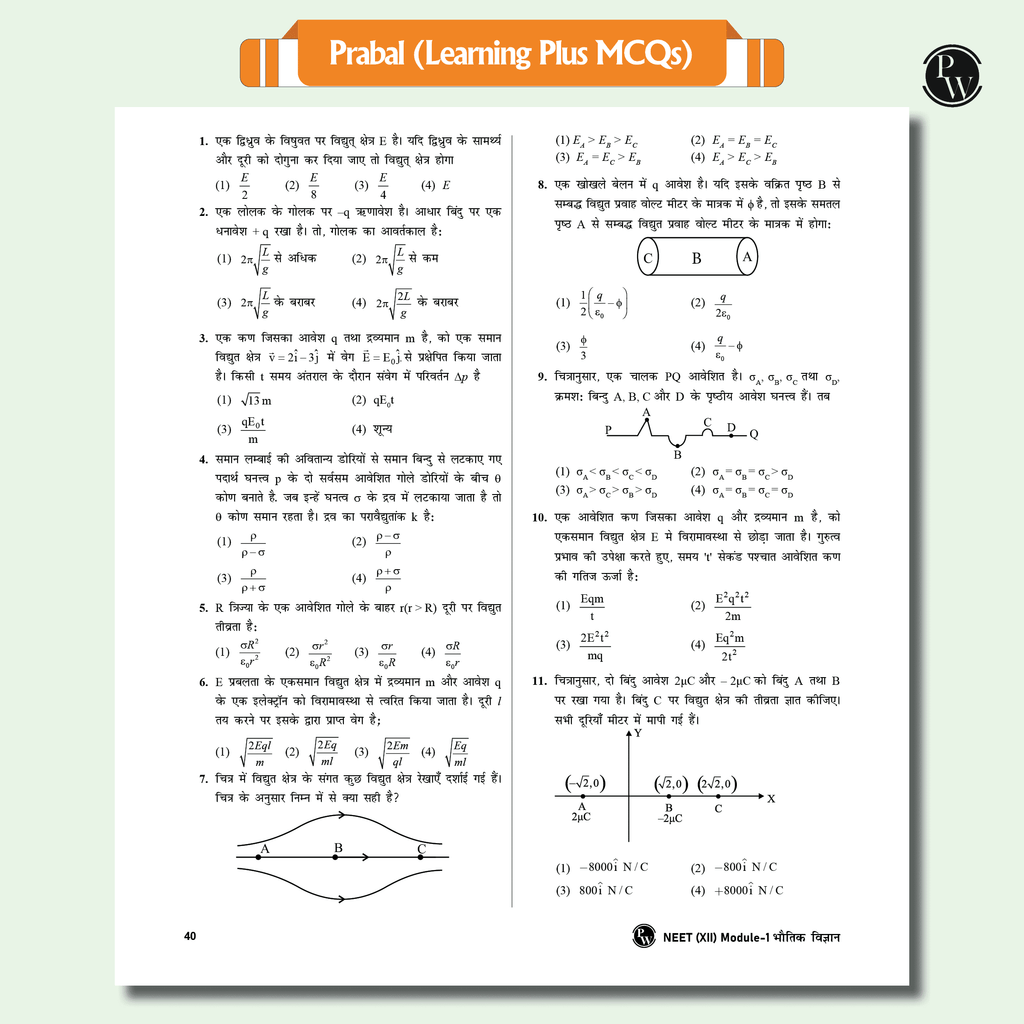 Lakshya For NEET Hindi Edition Class 12 Physics, Chemistry, Botany and Zoology Modules Combo Set of 10 Books (2025 Edition)