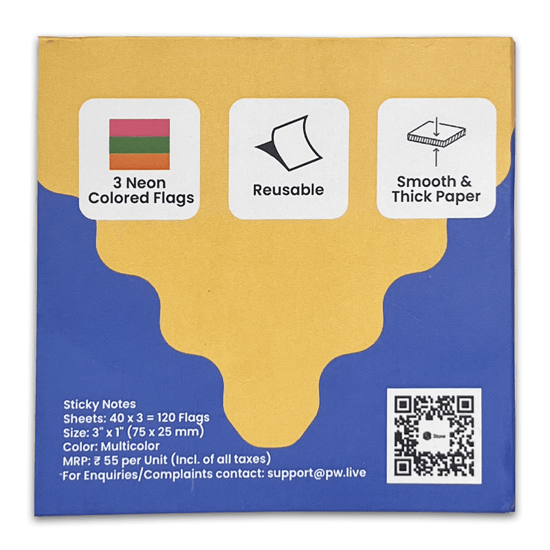 PW Sticky Flags 3 x 1 inch