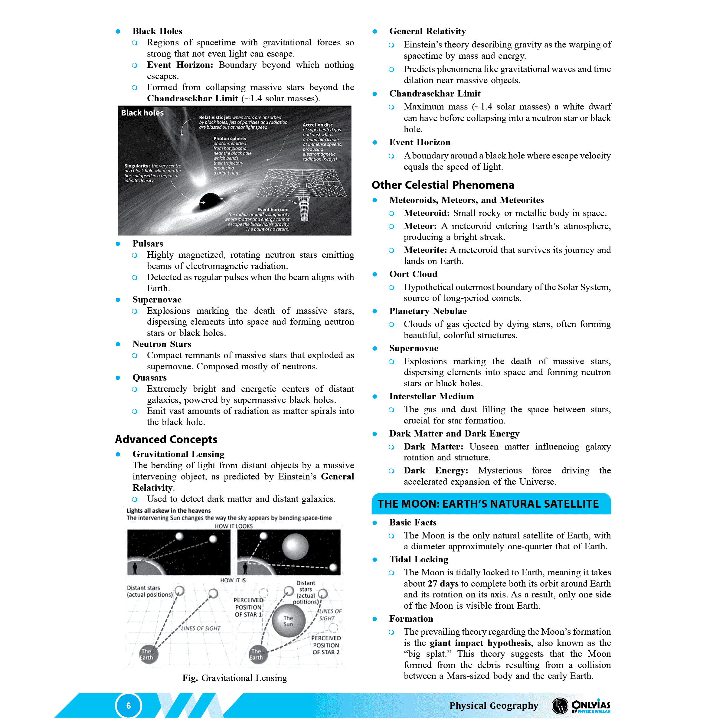 UDAAN (Prelims Wallah Static) Physical Geography For 2025 Exams