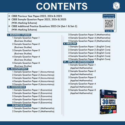 CBSE class 12th Sample papers
