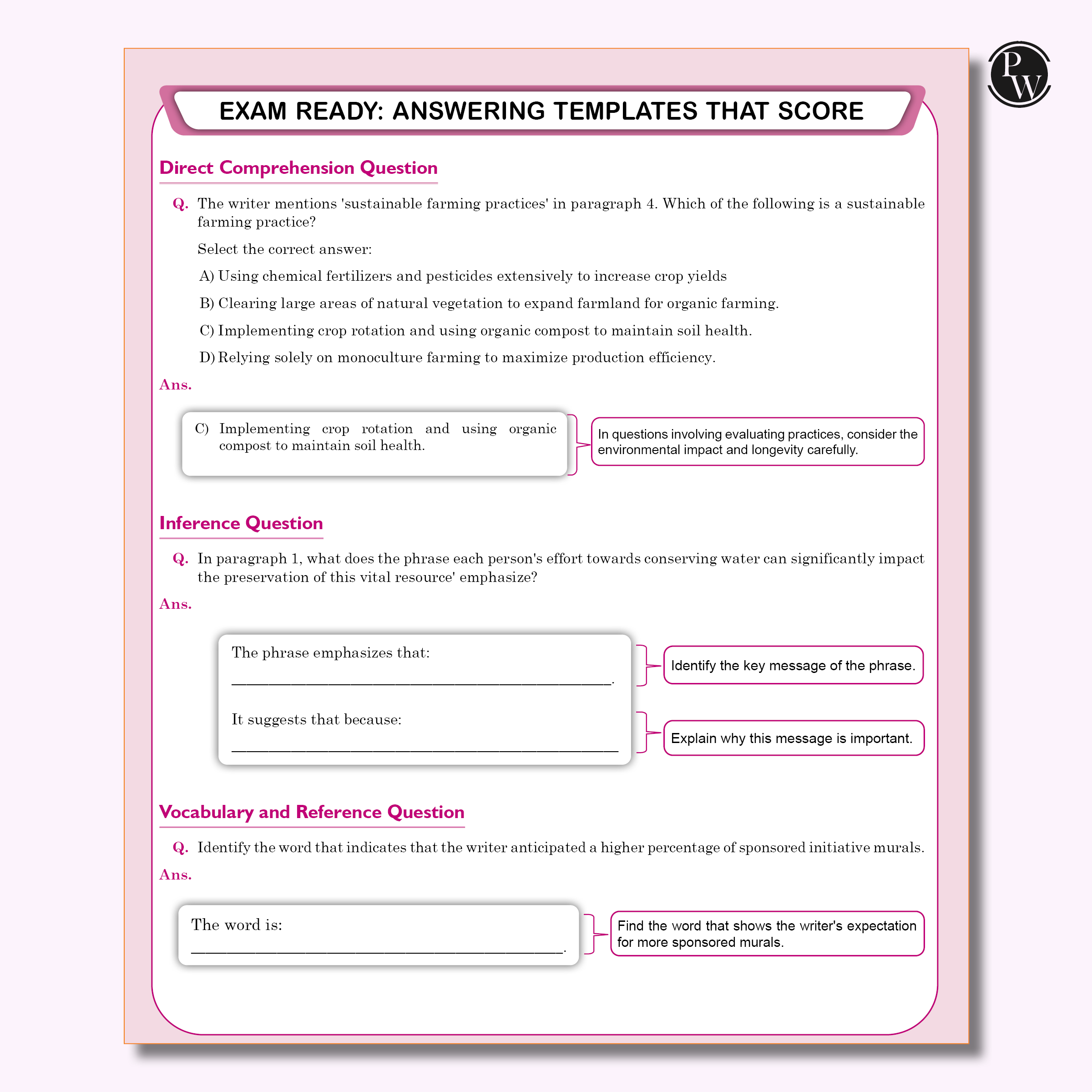 PW 15 CBSE Class 10 Sample Papers English for 2026 Board Exam (As Per Latest SQP Dated 30 July 2025) | Mind Maps with 111 Most Probable Questions