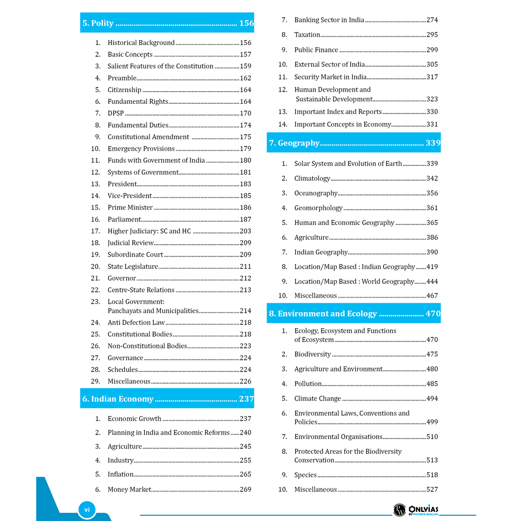 ONLYIAS UPSC 31 Years PYQs (2025-1995) GS Topicwise Solutions For Civil Services | Includes 3400+ MCQs, 120+ Topics Covered, Detailed Explanations, Extra Edge & Superhints