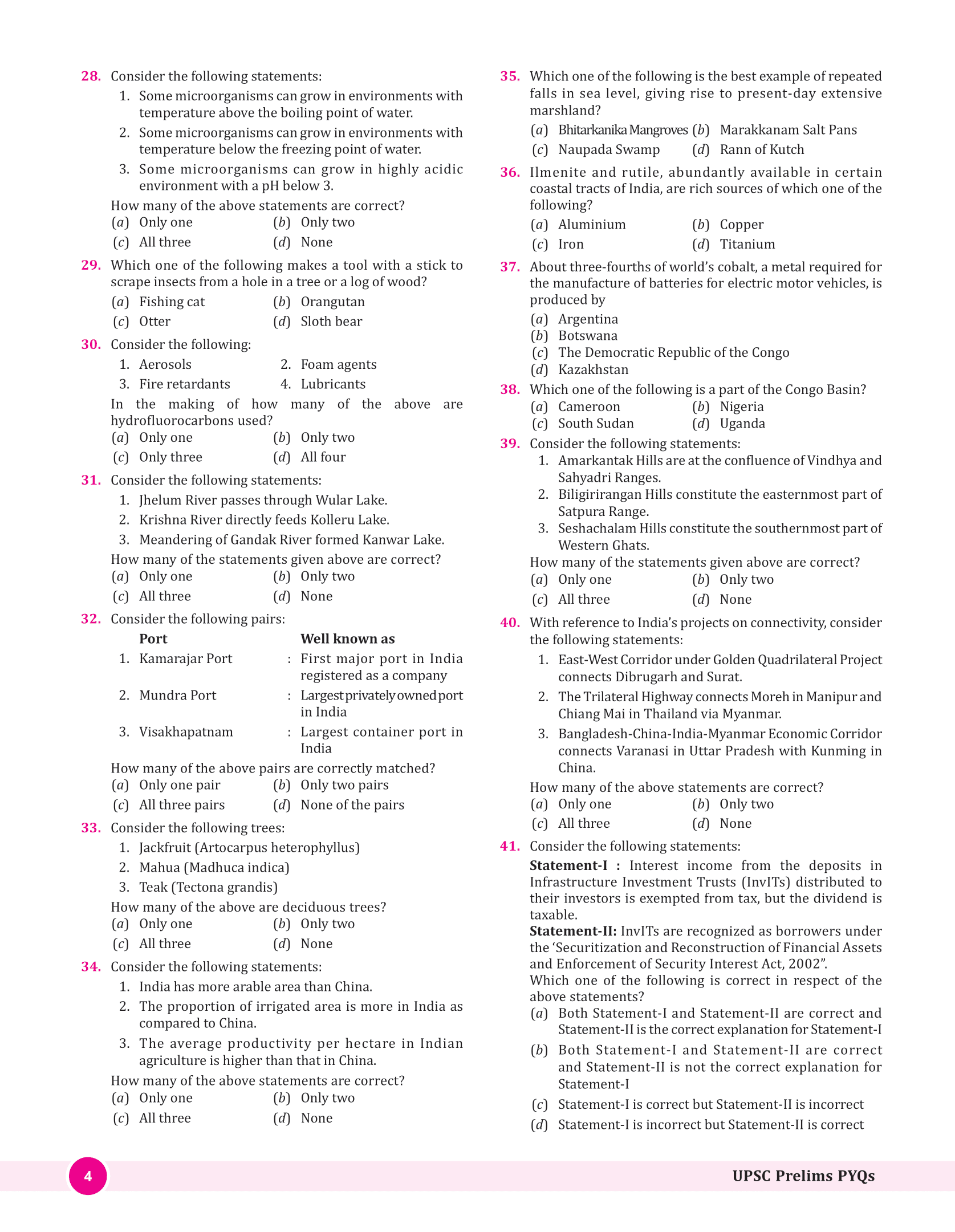 UPSC Prelims Previous Years (2011-2023) Solved Question Papers | Civil Services Exam For 2024 Exam Colored