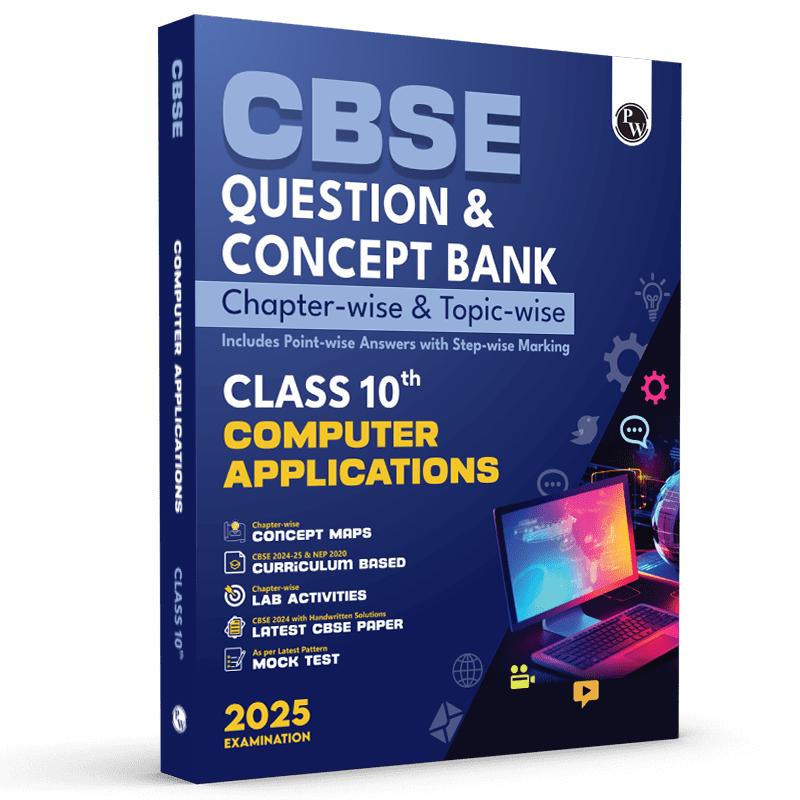 CBSE Question and Concept Bank (QCB) Class 10 Computer Application For 2025 Board Exams Chapterwise and Topicwise Solved Questions