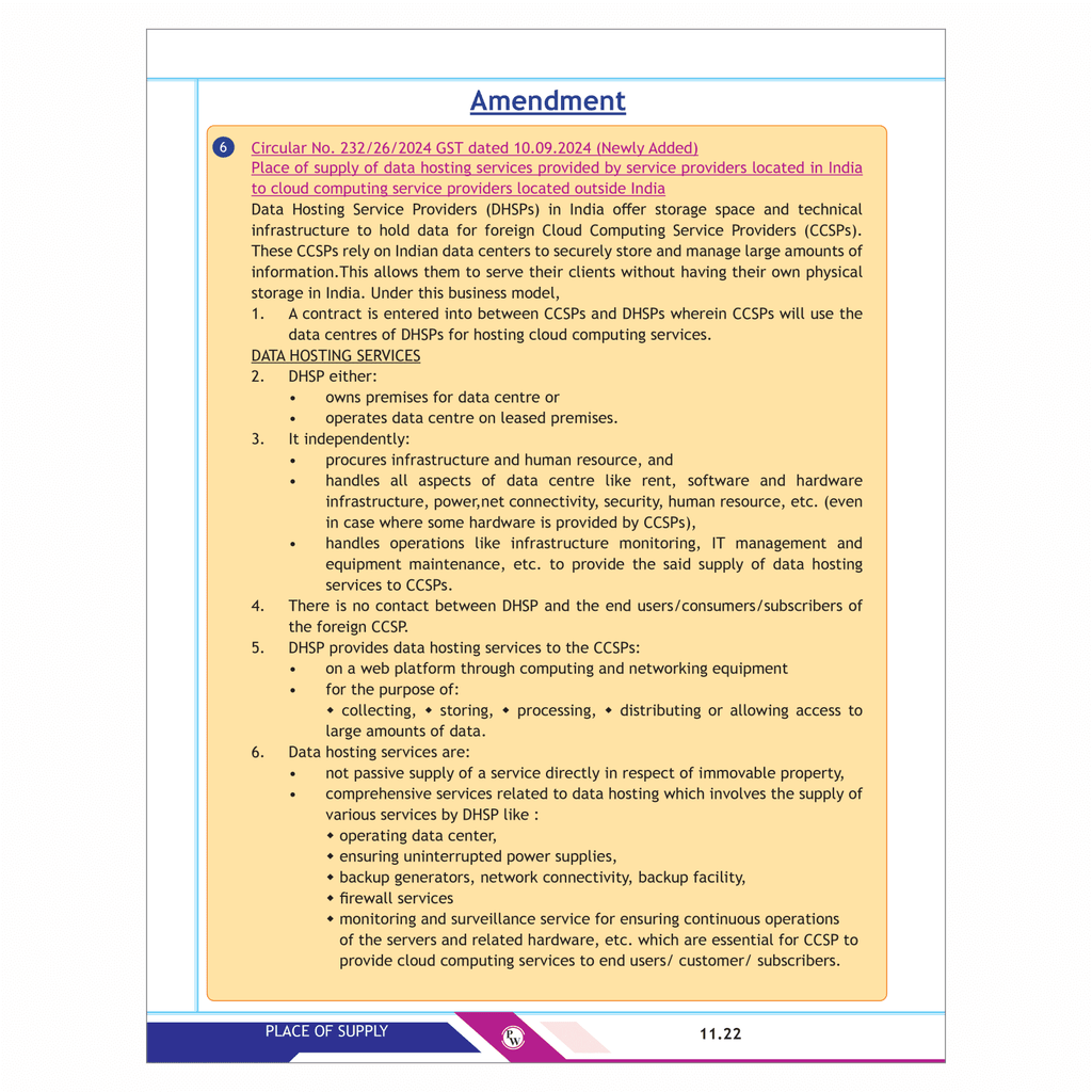 CA Final Indirect Tax Laws - GST - Concept Book By CA Karan Sheth | Applicable For November 2025 & Onwards