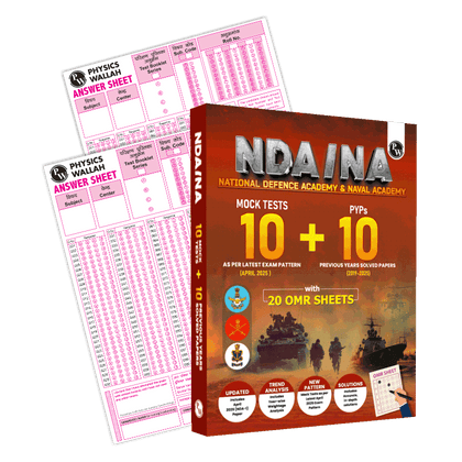 NDA Previous Years Solved Paper