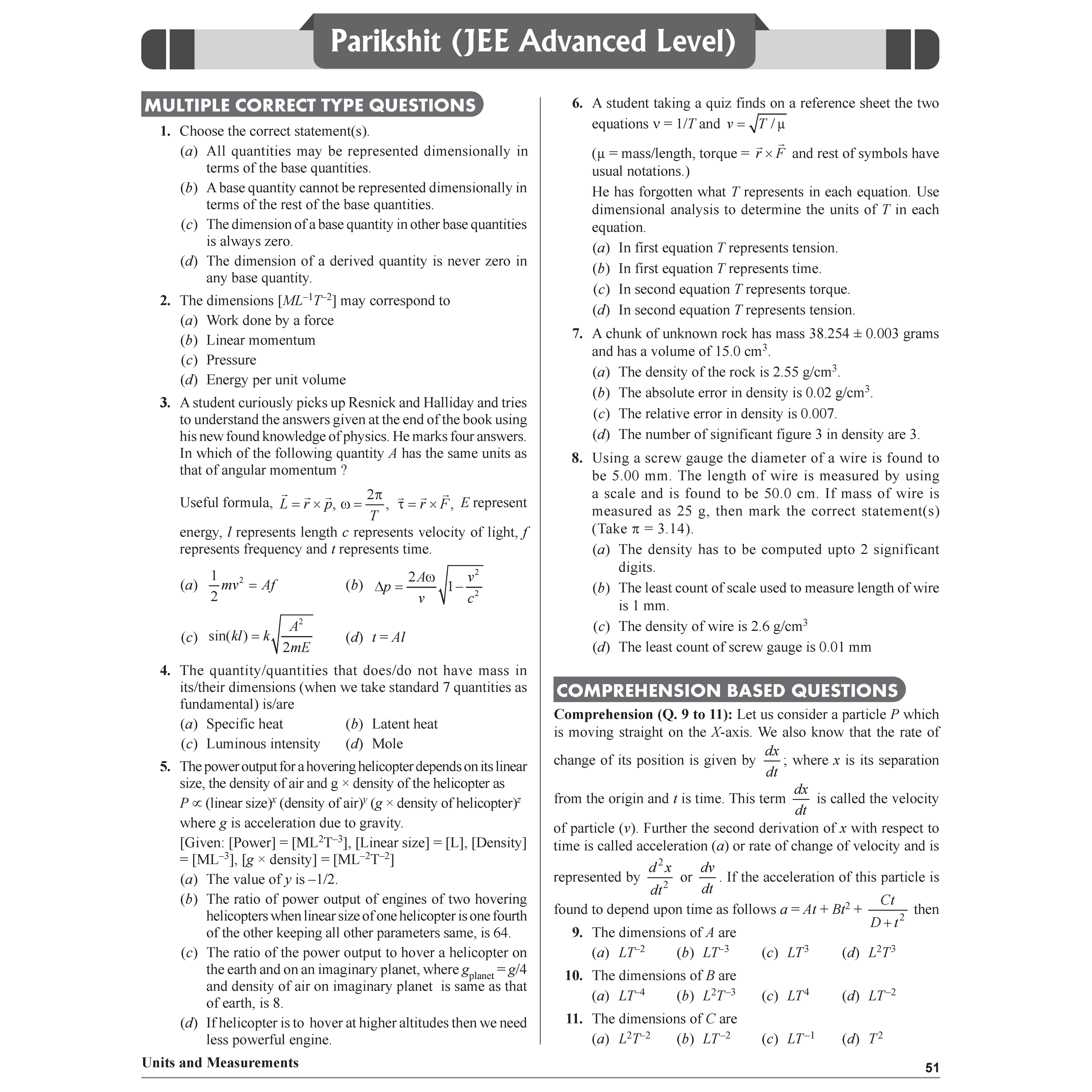 SKC Physics Crush Class 11 Handwritten Format Notes By Saleem Sir and Arjuna For JEE Main & Advanced Class 11 Physics Modules with Solutions Combo Set of 6 Books