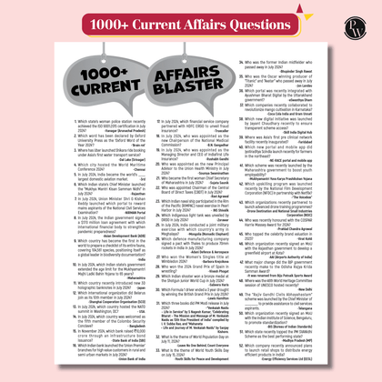 Current affairs 2024