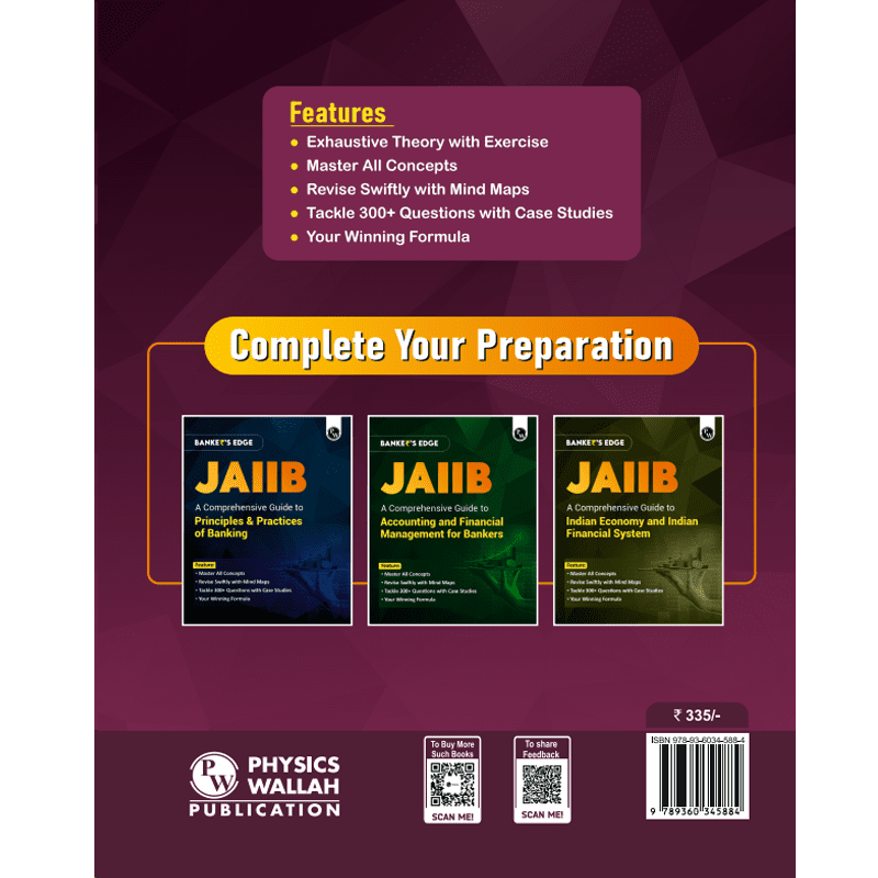 JAIIB BANKER'S EDGE Comprehensive Guide to Retail Banking and Wealth Management For JAIIB Exam