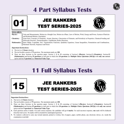 JEE Test Series 2024