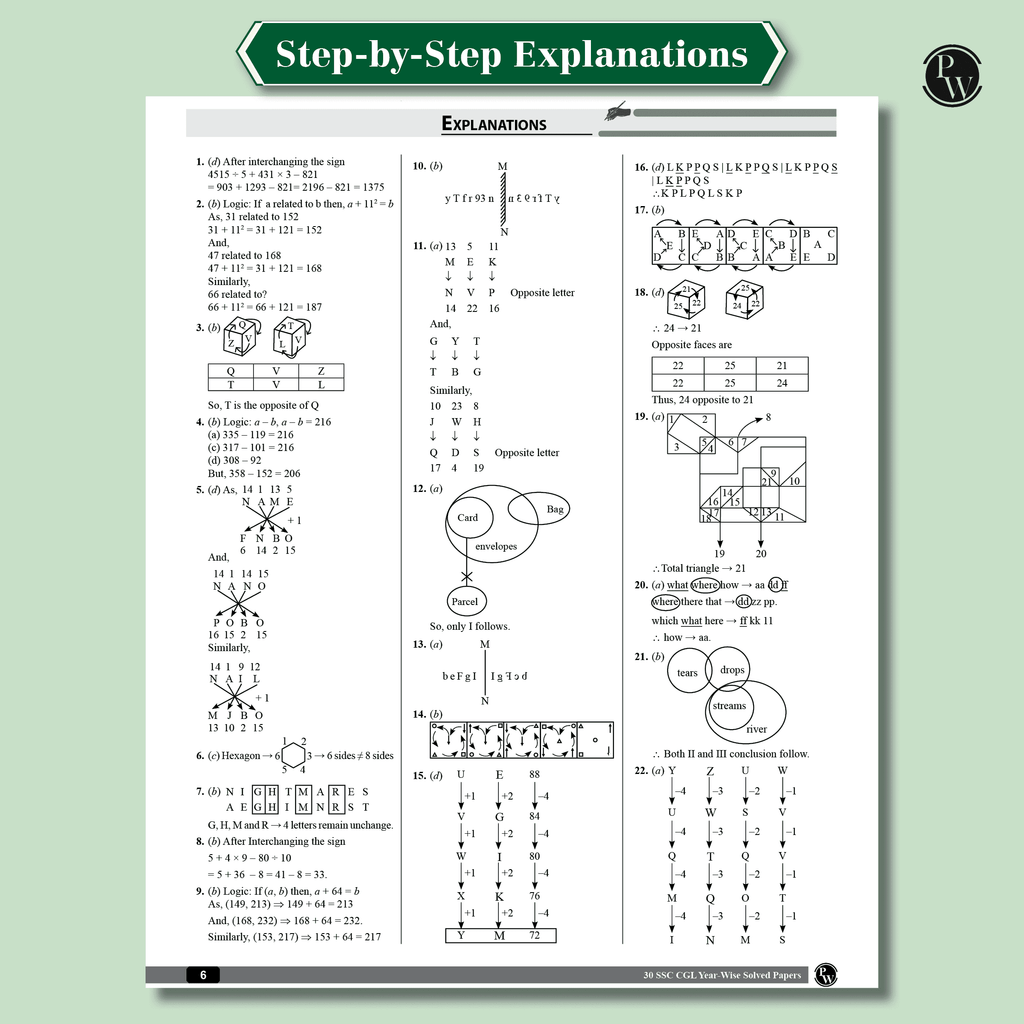 30 SSC CGL Tier I | Combined Graduate Level | Year-Wise SSC CGL Previous Year Paper (2024 - 2018) with 5 Online Practice Sets For Exam 2025 | English Edition
