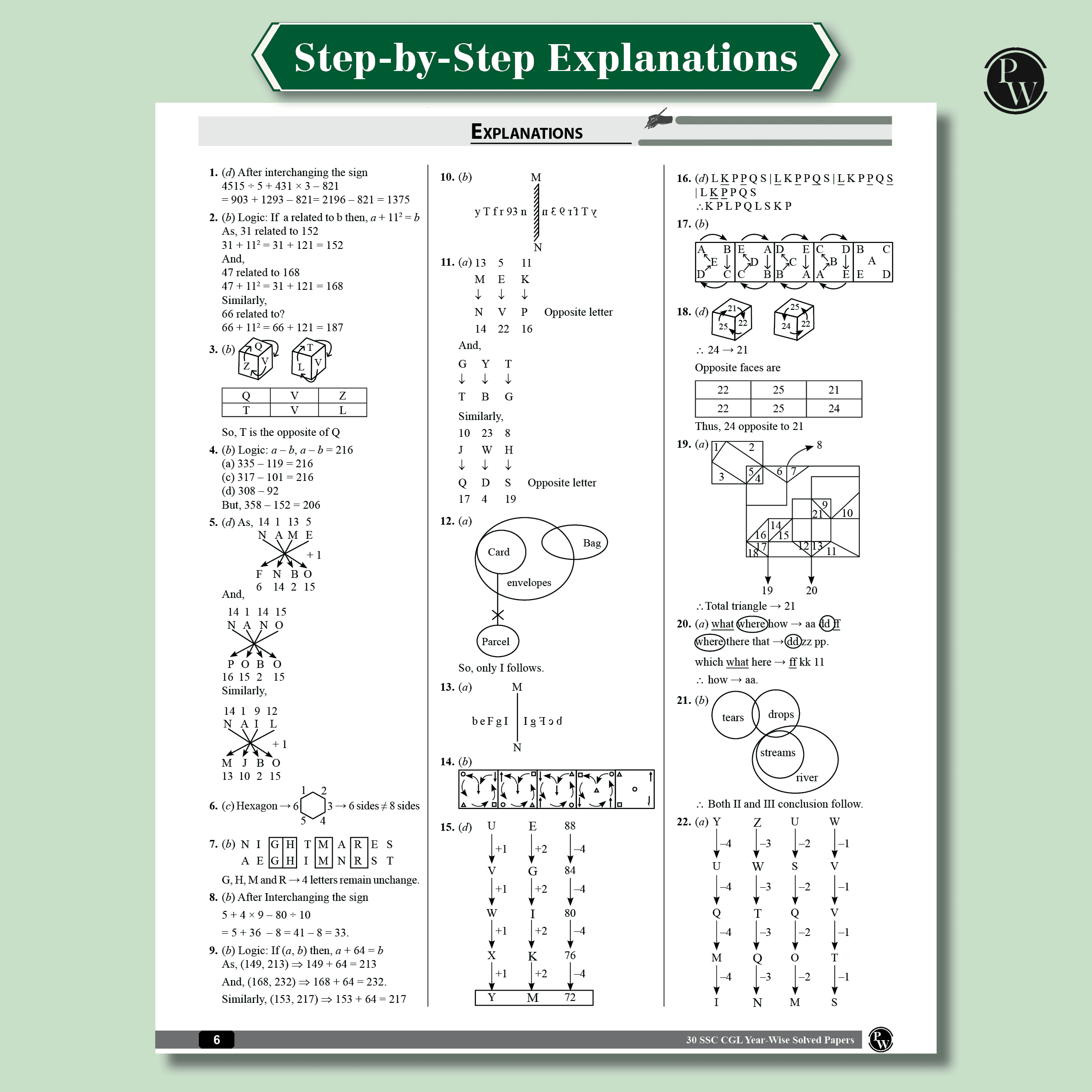 30 SSC CGL Tier I | Combined Graduate Level | Year-Wise SSC CGL Previous Year Paper (2024 - 2018) with 5 Online Practice Sets For Exam 2025 | English Edition