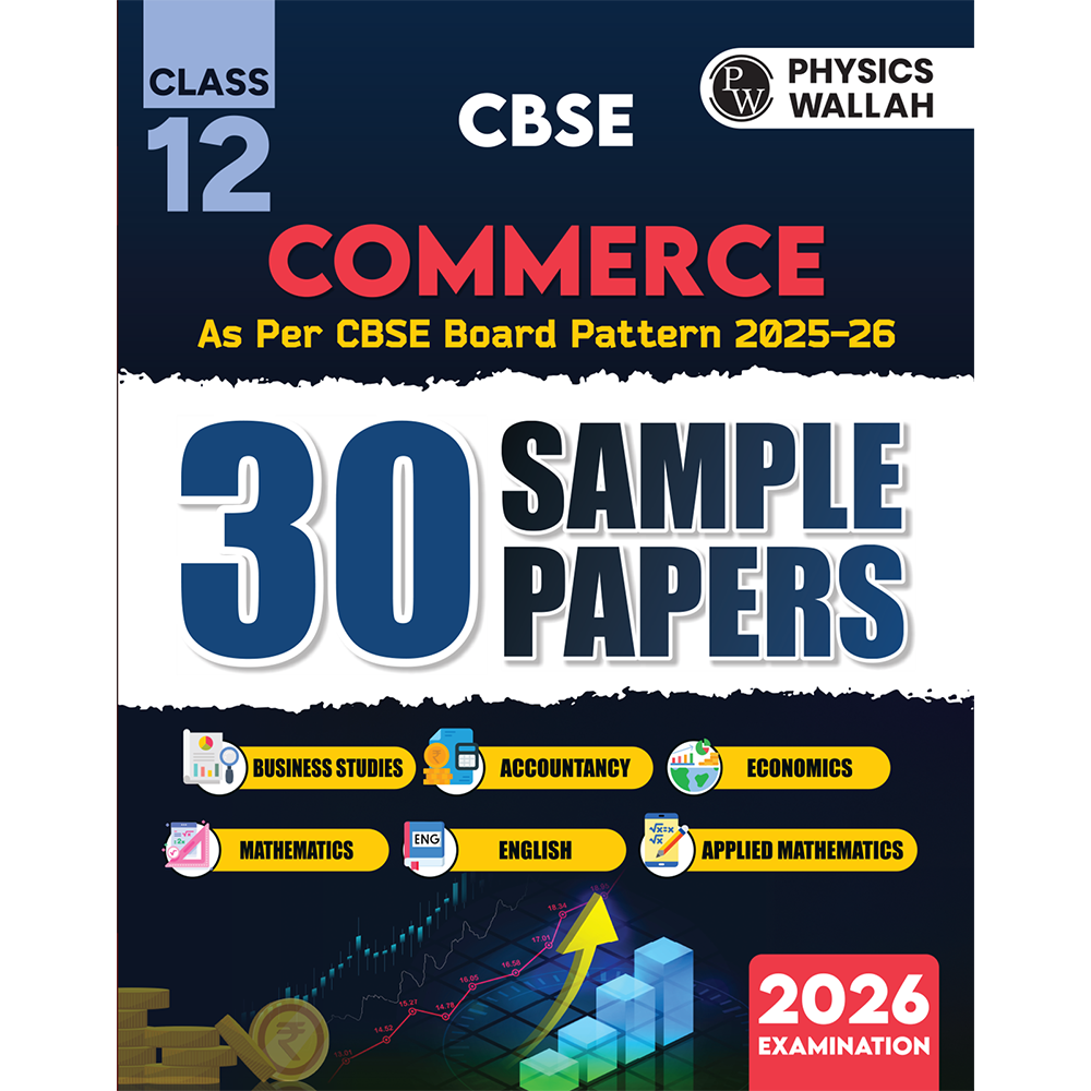 CBSE Class 12 Commerce Stream Combined 30 Sample Papers For 2025-2026 Board Exams l Business Studies, Accountancy, Economics, Mathematics, English, Applied Maths