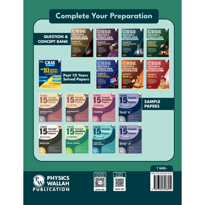 CBSE Question Bank 2024 Ed Class 10