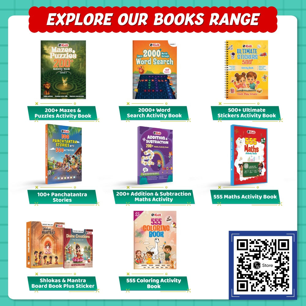 555 Science Activity Book For Kids - Brain Games For 5+ Years Old Kids | Free 500+ Printable Worksheets, Science Workbook, Puzzles, Colorful Games, Riddles, Word Problems, Facts, Nature, Animals