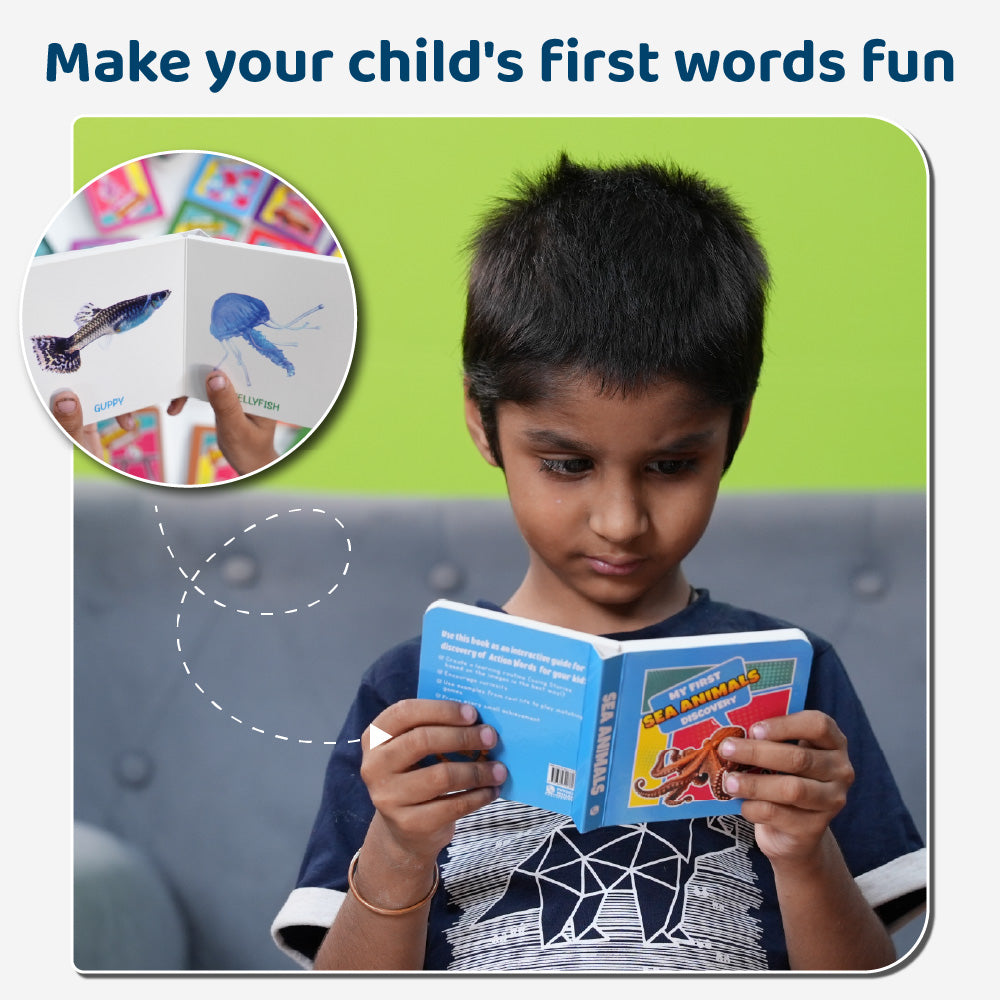 Kids First Library Box Set of 20 Board Books l Gift Set for Children Ages 1, 2, 3, 4, 5 Years