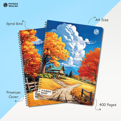 6 page spiral