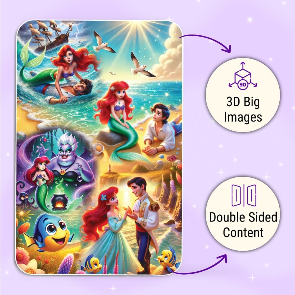 Bedtime Fables and Moral Tales 51 Flashcards For Kids For 3+ Years Old | Short Stories with Colorful Pictures| Fairy Tales For Kids | Thoughtful Gifts For Growing Kids - PW Kids