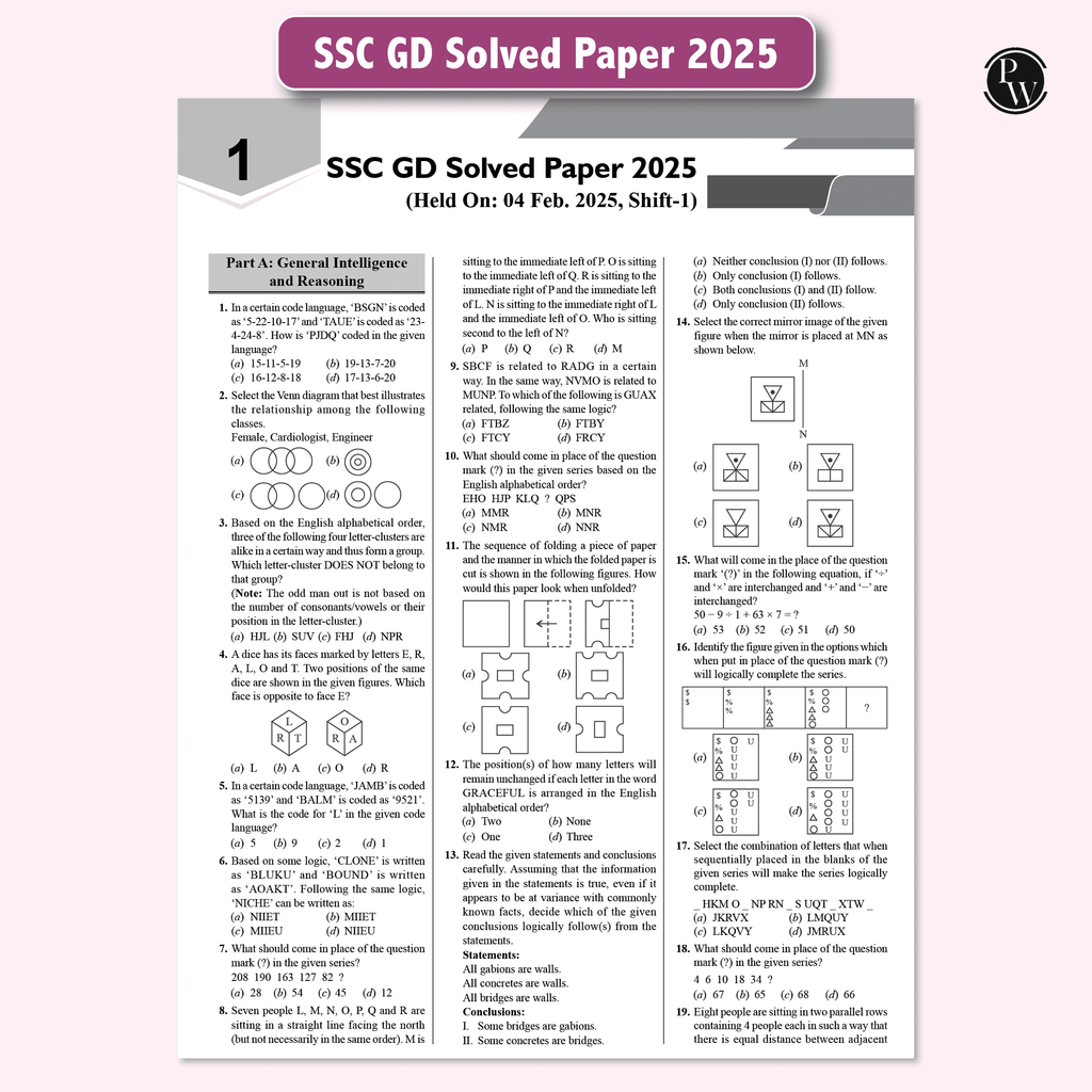 Selection Mantra For SSC Constable GD Exam 2026 Chapterwise and Typewise PYQs Till 2025 l GK, Reasoning, English and Elementary Maths) with 15 Practice Sets | Revision Vibes
