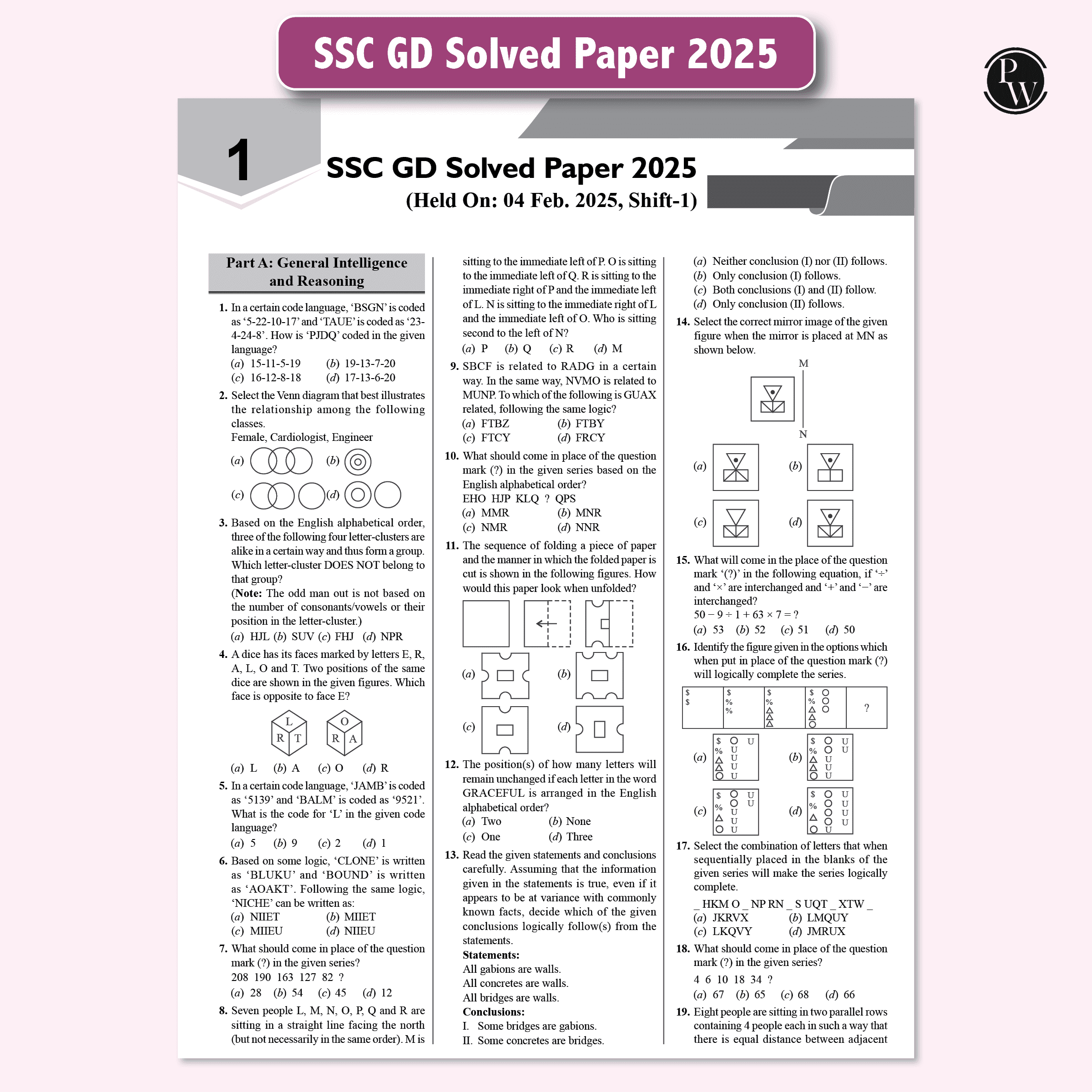 Selection Mantra For SSC Constable GD Exam 2026 Chapterwise and Typewise PYQs Till 2025 l GK, Reasoning, English and Elementary Maths) with 15 Practice Sets | Revision Vibes
