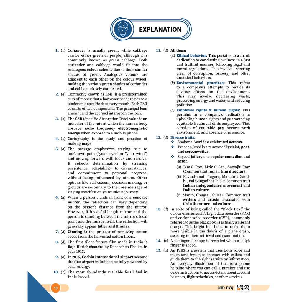 Design & Architecture Modules and 25 Previous Years' Solved Papers (2015 - 2024) Combo Set of 9 Books For Exams 2026