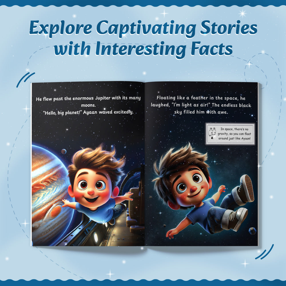 Adventure Story & Activity Books For Kids | Theme Based Set of 4 Books with Stickers For 4+ Years Old | Imaginative Stories with Colourful Pictures in English For Growing Kids