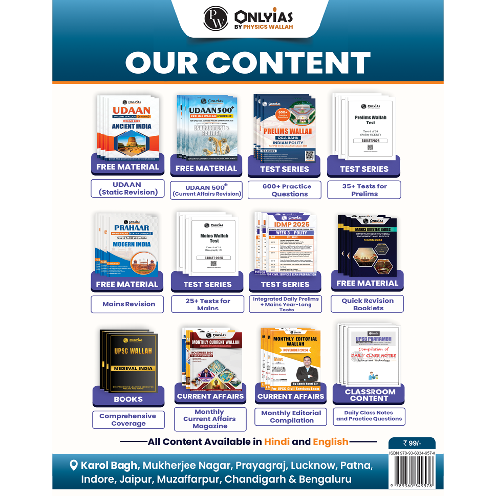 UPSC Monthly Current Wallah Magazine September 2025 Edition | Current Affairs For Civil Services Examinations