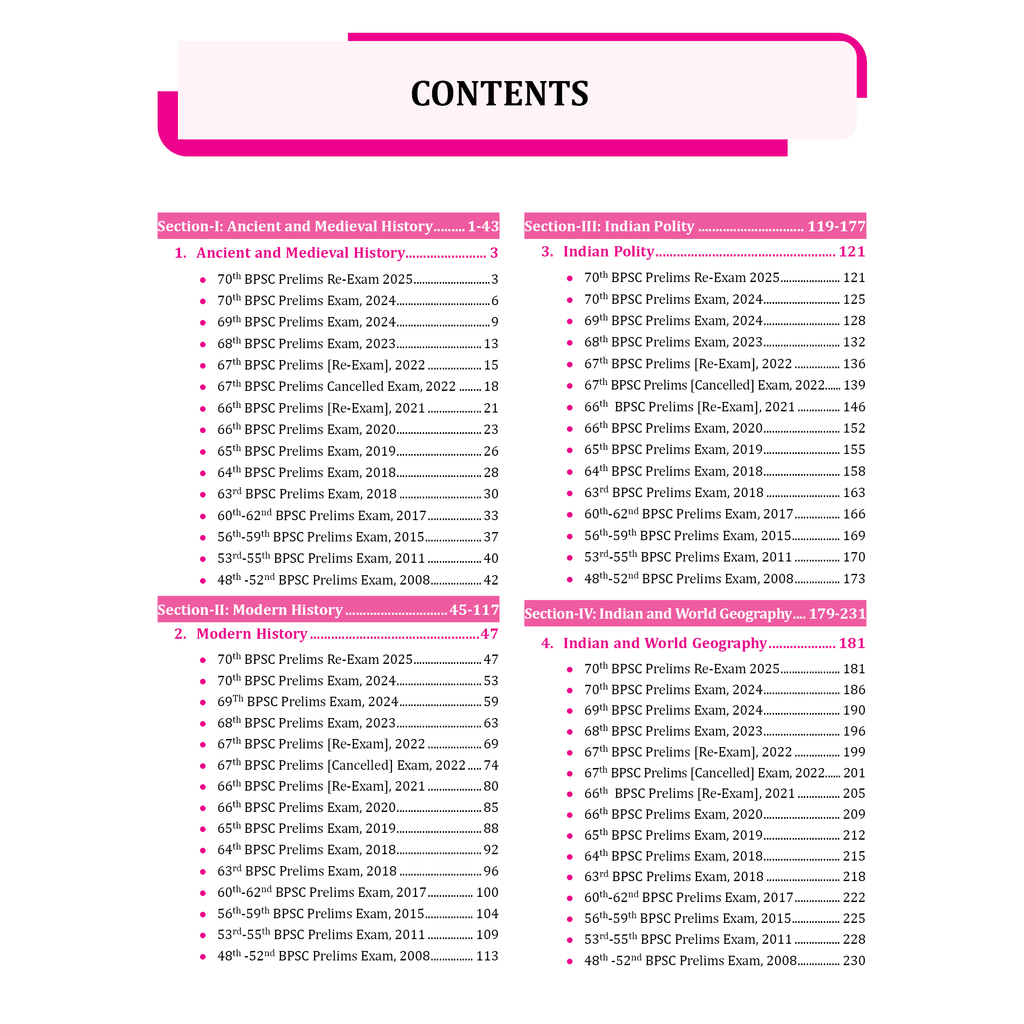 ONLYIAS BPSC WALLAH 15 Years PYQs Compilation General Studies For Civil Services Exam 2025 | Comprehensive Learning Series For Prelims | Subject-wise Categorization