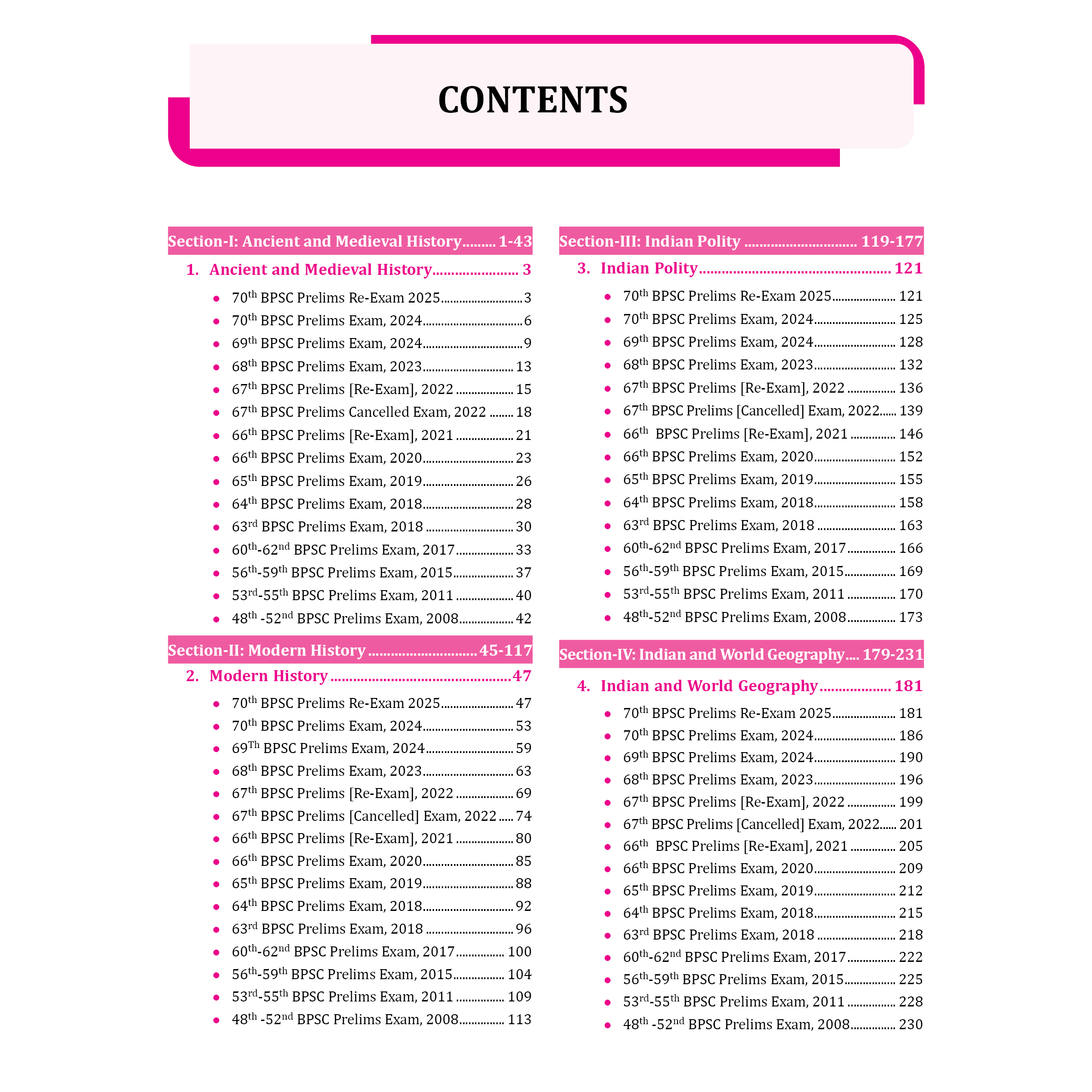 ONLYIAS BPSC WALLAH 15 Years PYQs Compilation General Studies For Civil Services Exam 2025 | Comprehensive Learning Series For Prelims | Subject-wise Categorization