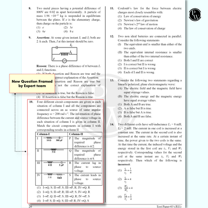 JEE TEST SERIES 2025