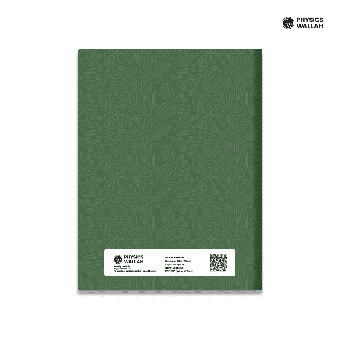 Doodle Notebook | 172 Pages | 18 x 24 cm | Double Line