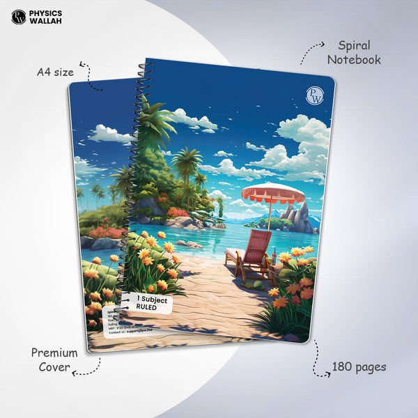 1 Subject Notebook 180 Pages