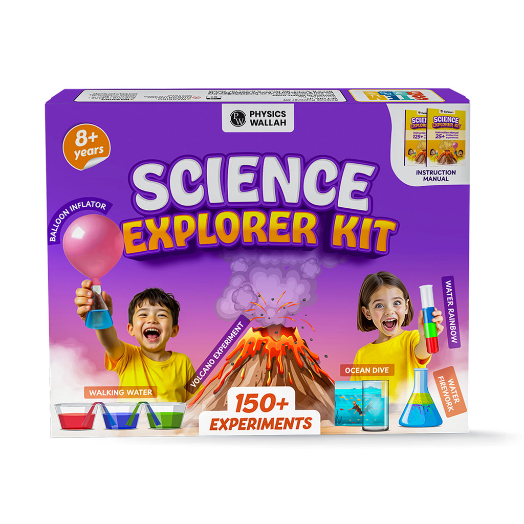 Science Explorer Kit 2.0 for Kids | 150+ Fun & Educational Science Experiments Kit | DIY Science Kit for Kids Ages 8+ | STEM Learning Toys & Experiment Kit
