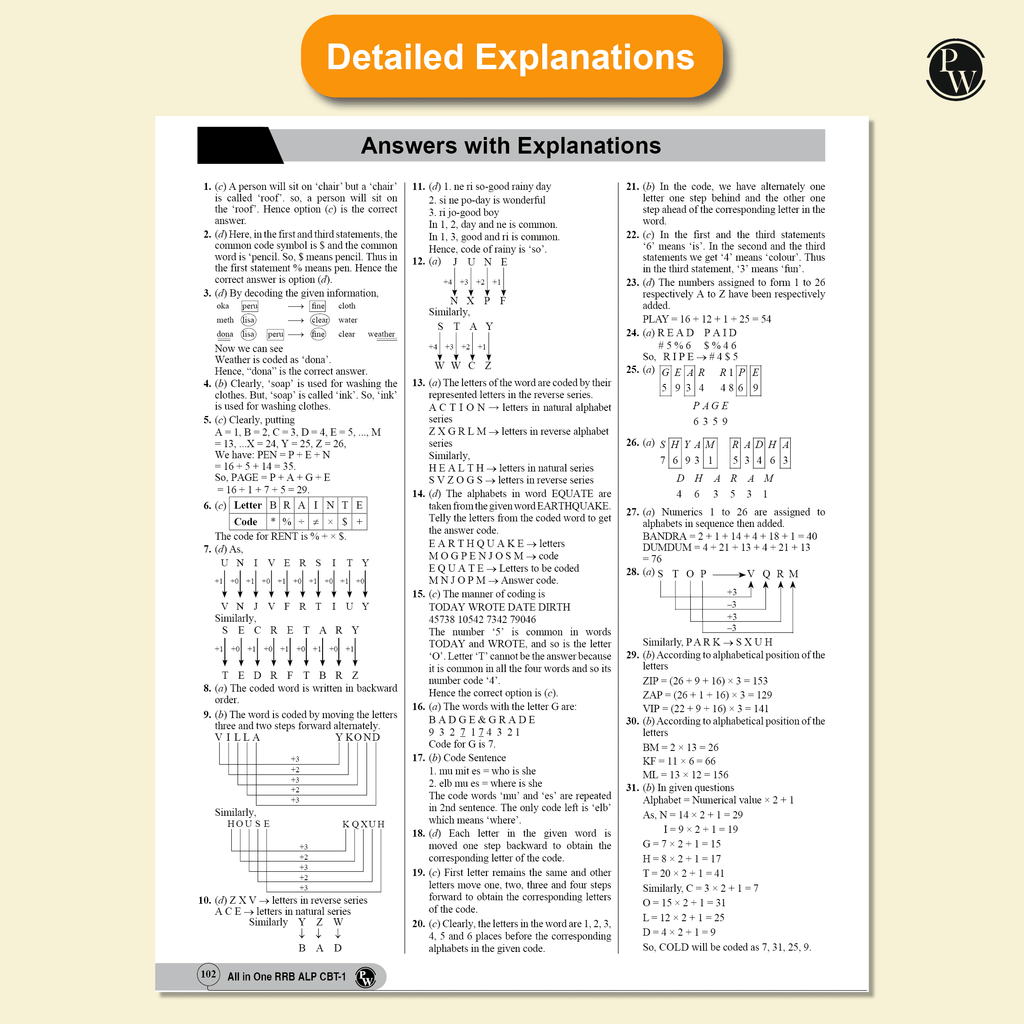 All in one RRB Assistant Loco Pilot (ALP) 2025 CBT-1 Study Package with Chapterwise Theory and Exercises | 20 Previous Solved Papers 2024 & 2018 (PYQs) and 5 Online CBT Tests