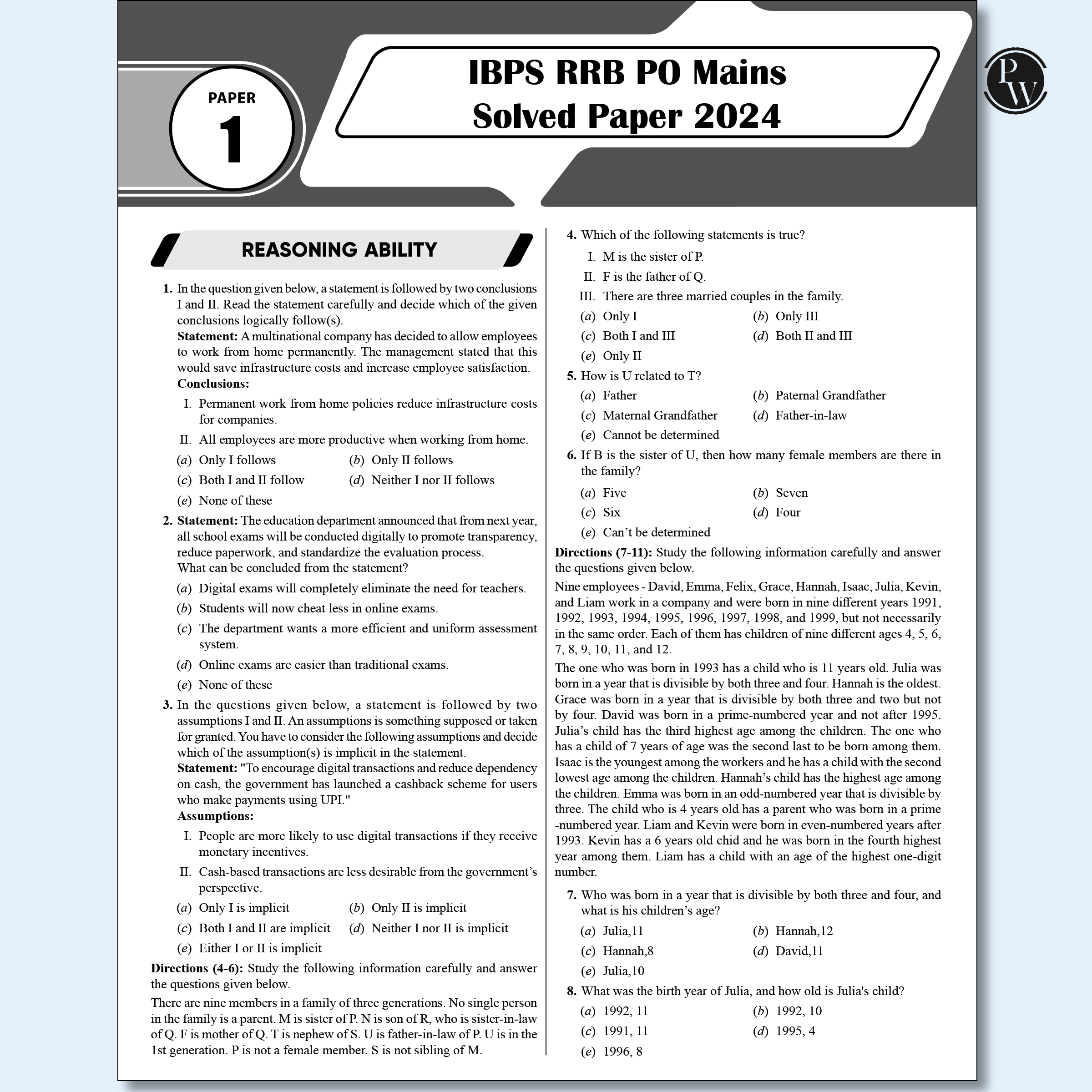 All in One IBPS RRB PO Prelims & Mains (Officers Scale-l) Exams 2025-26 By Mayank Sir & Vidhu Sir | Chapterwise Theory, Practice Questions | 10 Past Year Papers (PYQ)