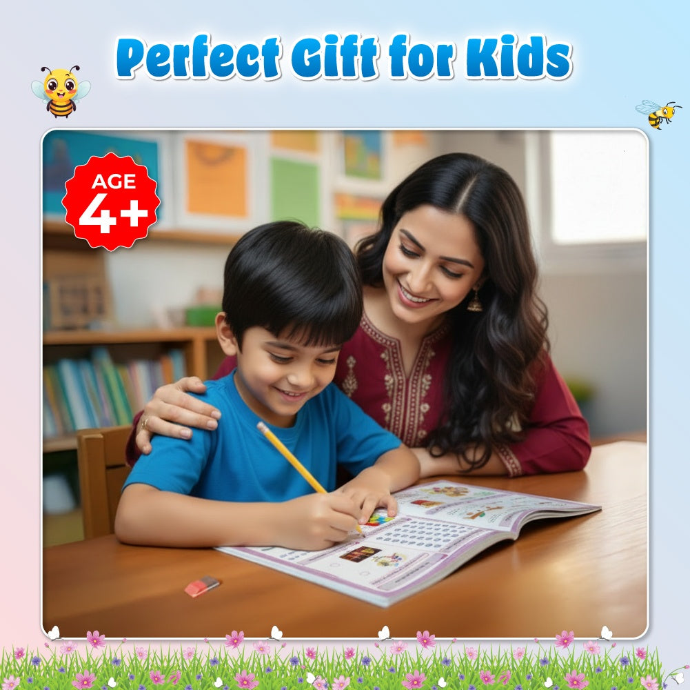 555 English Activity Book For Kids-Brain Games For 5+ Years Old Kids | Free 500+ Printable Worksheets, Fun Puzzles, Word Games, English Grammar, Pronunciation,Vocabulary, Riddles & Learning Activities