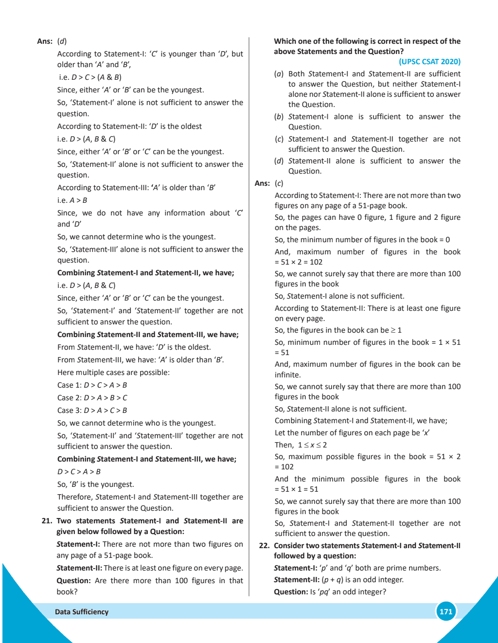 UPSC CSAT Wallah 10 Previous Years Solved Questions (2014-23) with 4 Mock Tests and Quick Revision Formulas For Civil Services Exam