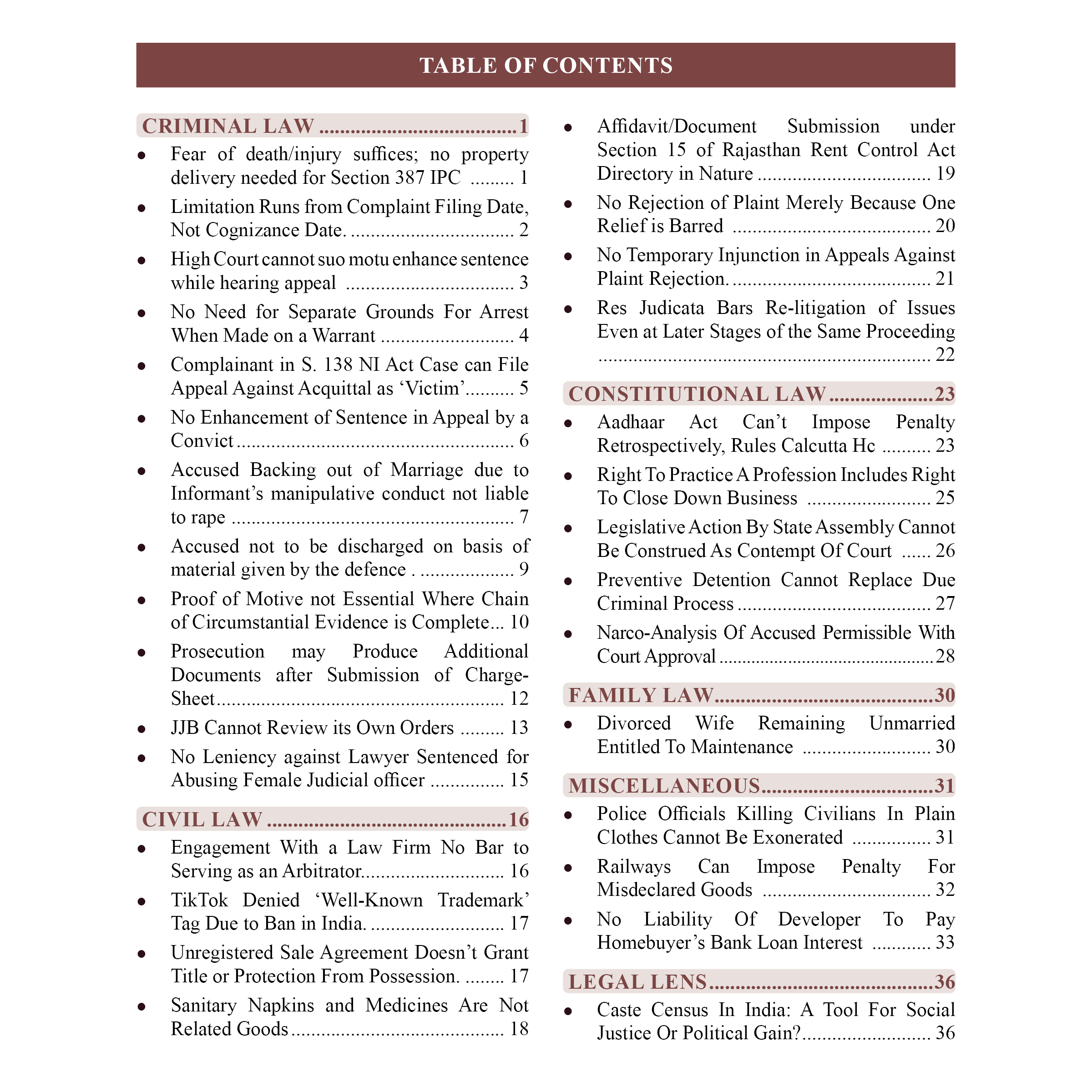 Judiciary Legal Pulse Monthly Magazine June 2025