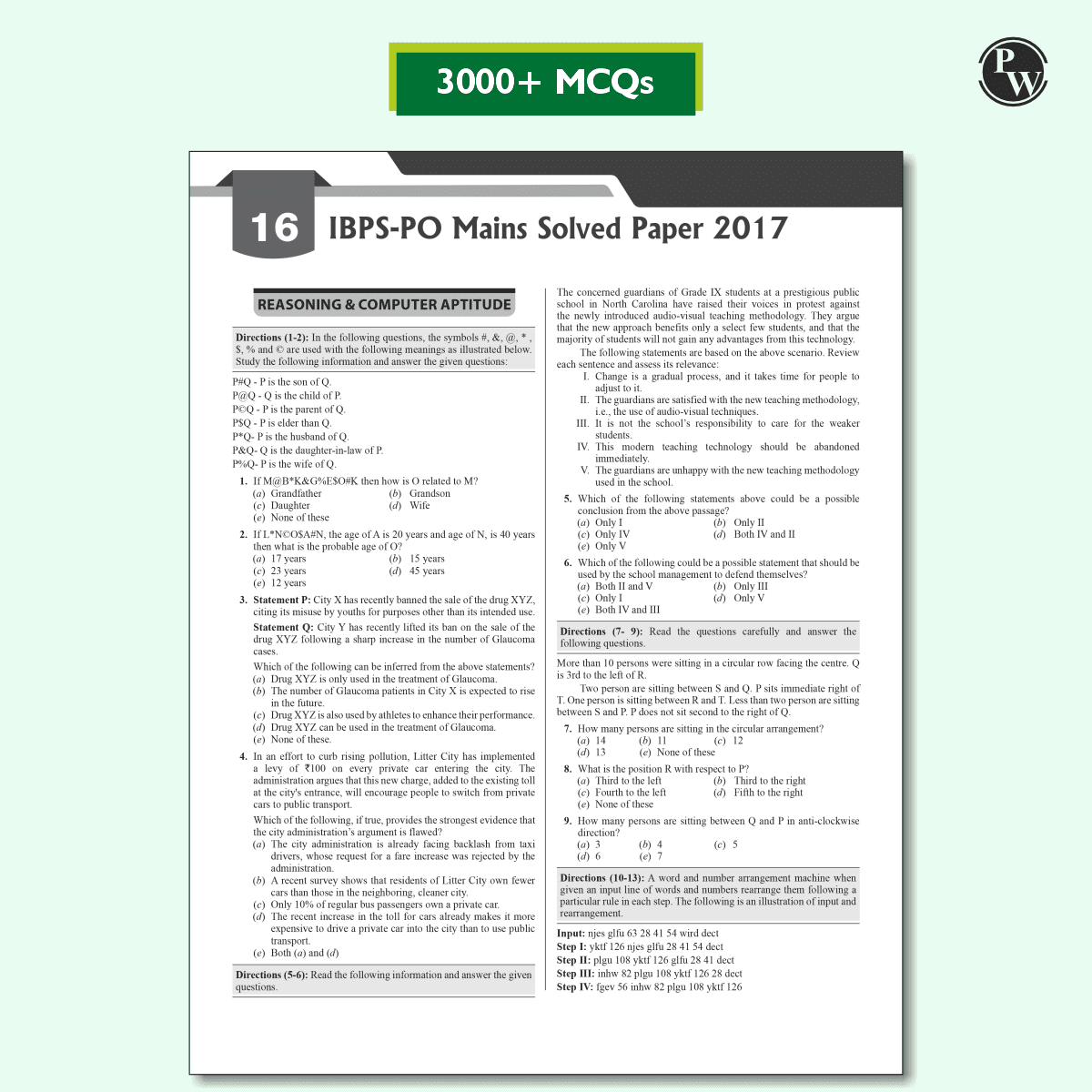 IBPS PO 25 Year-wise Prelims & Mains Previous Year Solved Papers (2024-2011) with 5 Online CBT Tests for Exam 2025 (PYQs) English Edition