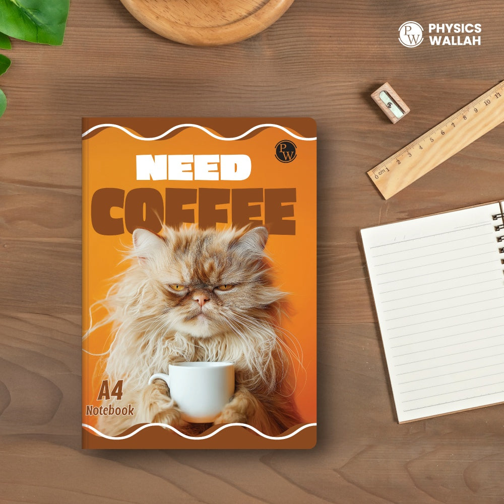 400 Pages A4 Notebook | Single Line Ruled set of 4 | Ruled Notebook for School, College & Office Use | Smooth Paper | Durable Cover